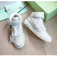 Cheap Off-White High Tops Shoes For Men #1150475 Replica Wholesale [$128.00 USD] [ITEM#1150475] on Replica Off-White High Tops Shoes