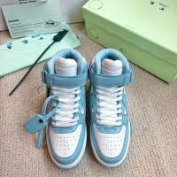 Cheap Off-White High Tops Shoes For Women #1150476 Replica Wholesale [$125.00 USD] [ITEM#1150476] on Replica Off-White High Tops Shoes