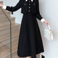 Chanel Dresses Long Sleeved For Women #1152056