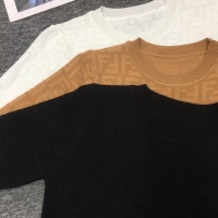 Cheap Fendi Dresses Short Sleeved For Women #1152408 Replica Wholesale [$80.00 USD] [ITEM#1152408] on Replica Fendi Dresses