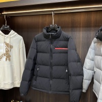 Cheap Prada Down Feather Coat Long Sleeved For Men #1152509 Replica Wholesale [$182.00 USD] [ITEM#1152509] on Replica Prada Down Feather Coat