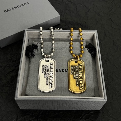 Cheap Balenciaga Necklaces #1154491 Replica Wholesale [$42.00 USD] [ITEM#1154491] on Replica Balenciaga Necklaces
