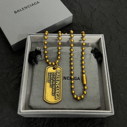 Cheap Balenciaga Necklaces #1154492 Replica Wholesale [$42.00 USD] [ITEM#1154492] on Replica Balenciaga Necklaces