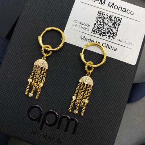 Cheap Apm Monaco Earrings For Women #1154554 Replica Wholesale [$34.00 USD] [ITEM#1154554] on Replica Apm Monaco Earrings