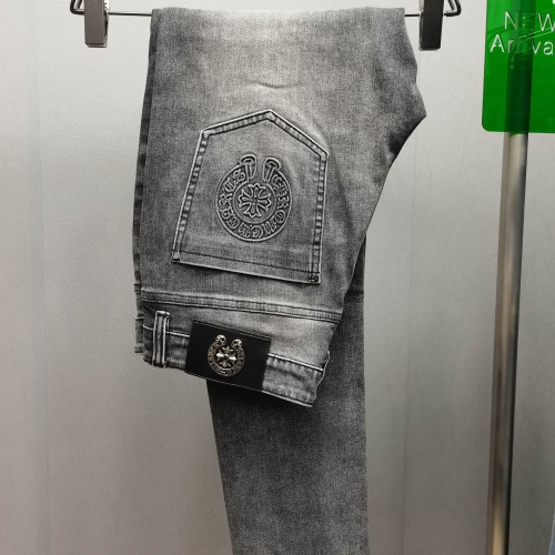Cheap Chrome Hearts Jeans For Men #1154698 Replica Wholesale [$68.00 USD] [ITEM#1154698] on Replica Chrome Hearts Jeans