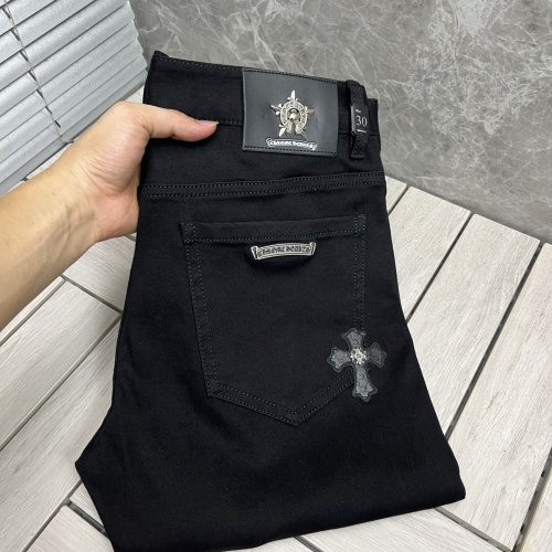 Cheap Chrome Hearts Jeans For Men #1154701 Replica Wholesale [$60.00 USD] [ITEM#1154701] on Replica Chrome Hearts Jeans