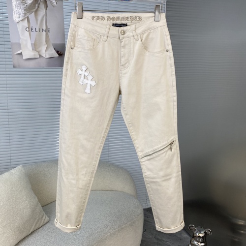 Cheap Chrome Hearts Jeans For Men #1154703 Replica Wholesale [$76.00 USD] [ITEM#1154703] on Replica Chrome Hearts Jeans