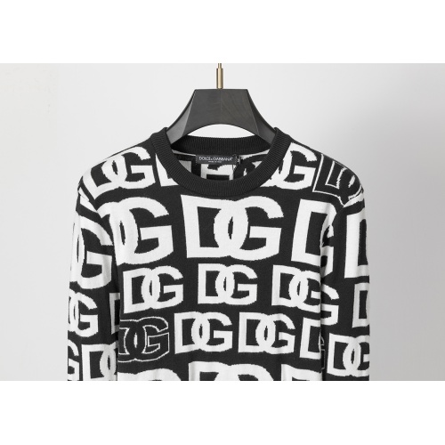 Cheap Dolce &amp; Gabbana D&amp;G Sweaters Long Sleeved For Men #1154885 Replica Wholesale [$38.00 USD] [ITEM#1154885] on Replica Dolce &amp; Gabbana D&amp;G Sweaters