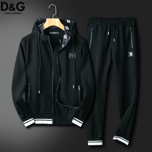 Cheap Dolce &amp; Gabbana D&amp;G Tracksuits Long Sleeved For Men #1155074 Replica Wholesale [$92.00 USD] [ITEM#1155074] on Replica Dolce &amp; Gabbana D&amp;G Tracksuits