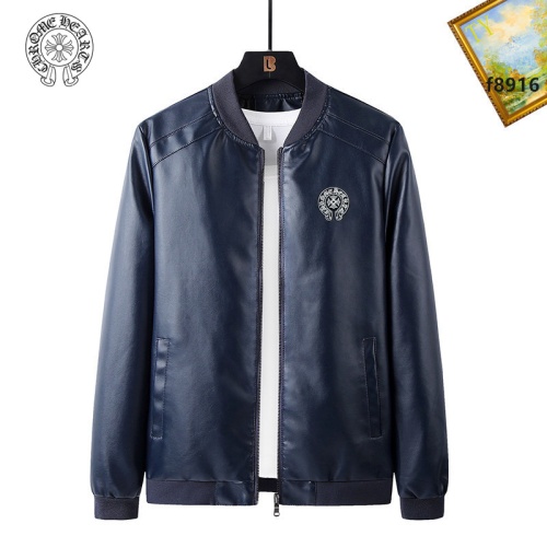 Cheap Chrome Hearts Jackets Long Sleeved For Men #1155159 Replica Wholesale [$60.00 USD] [ITEM#1155159] on Replica Chrome Hearts Jackets