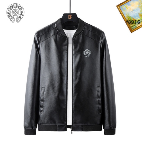 Cheap Chrome Hearts Jackets Long Sleeved For Men #1155160 Replica Wholesale [$60.00 USD] [ITEM#1155160] on Replica Chrome Hearts Jackets