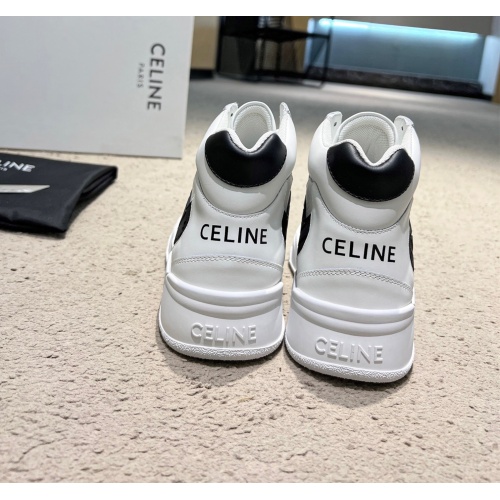 Cheap Celine High Top Shoes For Men #1155445 Replica Wholesale [$80.00 USD] [ITEM#1155445] on Replica Celine High Top Shoes