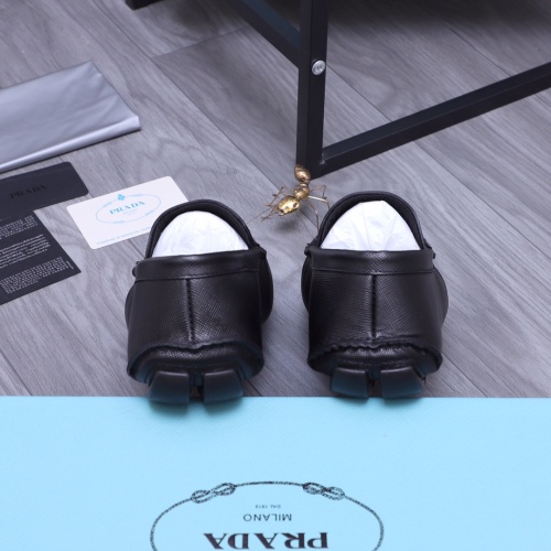 Cheap Prada Leather Shoes For Men #1155455 Replica Wholesale [$88.00 USD] [ITEM#1155455] on Replica Prada Leather Shoes