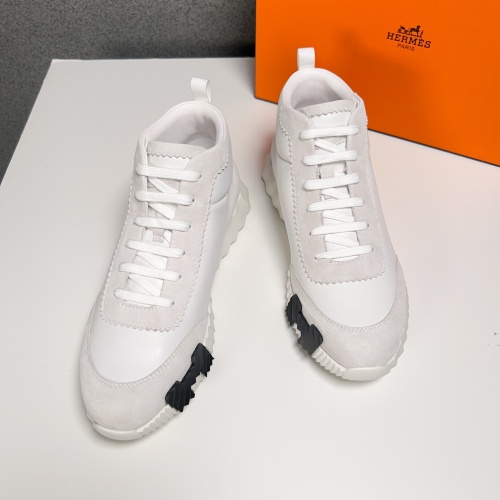 Cheap Hermes High Tops Shoes For Men #1155492 Replica Wholesale [$125.00 USD] [ITEM#1155492] on Replica Hermes High Tops Shoes