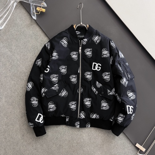Cheap Dolce &amp; Gabbana D&amp;G Down Feather Coat Long Sleeved For Men #1155590 Replica Wholesale [$200.00 USD] [ITEM#1155590] on Replica Dolce &amp; Gabbana D&amp;G Down Feather Coat