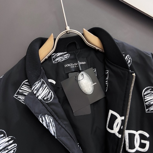 Cheap Dolce &amp; Gabbana D&amp;G Down Feather Coat Long Sleeved For Men #1155590 Replica Wholesale [$200.00 USD] [ITEM#1155590] on Replica Dolce &amp; Gabbana D&amp;G Down Feather Coat