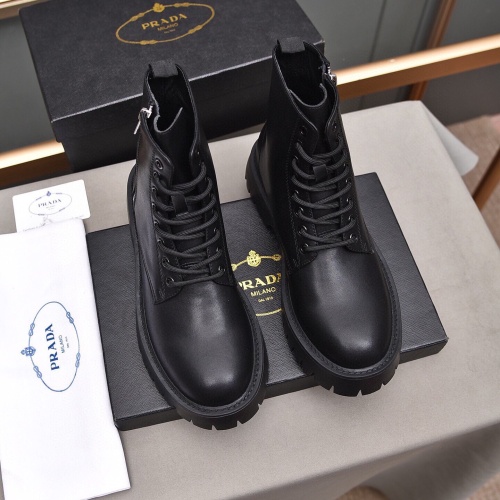 Cheap Prada Boots For Men #1155595 Replica Wholesale [$98.00 USD] [ITEM#1155595] on Replica Prada Boots