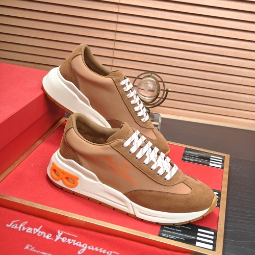 Cheap Salvatore Ferragamo Casual Shoes For Men #1155710 Replica Wholesale [$88.00 USD] [ITEM#1155710] on Replica Salvatore Ferragamo Casual Shoes