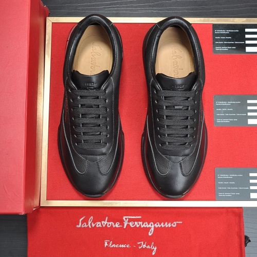 Cheap Salvatore Ferragamo Casual Shoes For Men #1155717 Replica Wholesale [$88.00 USD] [ITEM#1155717] on Replica Salvatore Ferragamo Casual Shoes