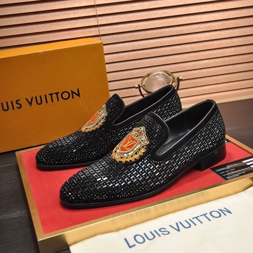 Cheap Louis Vuitton LV Oxfords Shoes For Men #1155766 Replica Wholesale [$100.00 USD] [ITEM#1155766] on Replica Louis Vuitton LV Oxfords Shoes