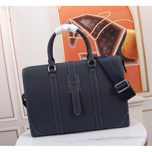 Cheap Hermes AAA Man Handbags #1155803 Replica Wholesale [$160.00 USD] [ITEM#1155803] on Replica Hermes AAA Man Handbags