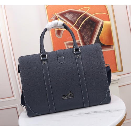 Cheap Hermes AAA Man Handbags #1155803 Replica Wholesale [$160.00 USD] [ITEM#1155803] on Replica Hermes AAA Man Handbags