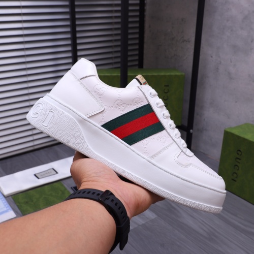 Cheap Gucci Casual Shoes For Men #1156133 Replica Wholesale [$76.00 USD] [ITEM#1156133] on Replica Gucci Casual Shoes