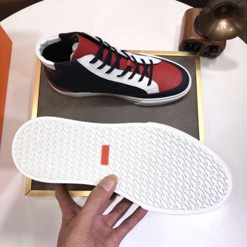 Cheap Hermes High Tops Shoes For Men #1156190 Replica Wholesale [$115.00 USD] [ITEM#1156190] on Replica Hermes High Tops Shoes