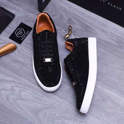 Cheap Philipp Plein Casual Shoes For Men #1156247 Replica Wholesale [$88.00 USD] [ITEM#1156247] on Replica Philipp Plein PP Casual Shoes