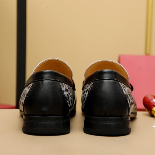 Cheap Salvatore Ferragamo Leather Shoes For Men #1156769 Replica Wholesale [$76.00 USD] [ITEM#1156769] on Replica Salvatore Ferragamo Leather Shoes