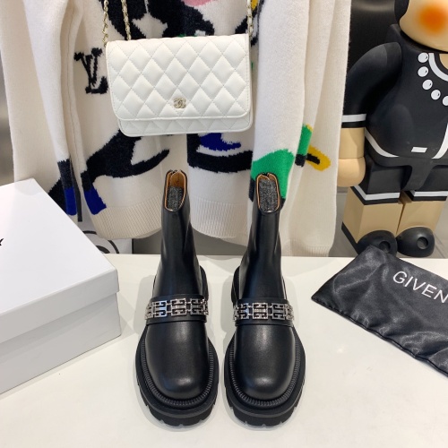 Cheap Givenchy Boots For Women #1157122 Replica Wholesale [$125.00 USD] [ITEM#1157122] on Replica Givenchy Boots