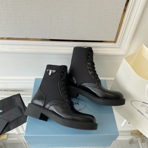 Cheap Prada Boots For Women #1157586 Replica Wholesale [$105.00 USD] [ITEM#1157586] on Replica Prada Boots