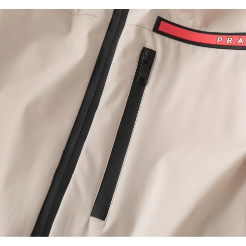 Cheap Prada Down Feather Coat Long Sleeved For Men #1157622 Replica Wholesale [$160.00 USD] [ITEM#1157622] on Replica Prada Down Feather Coat