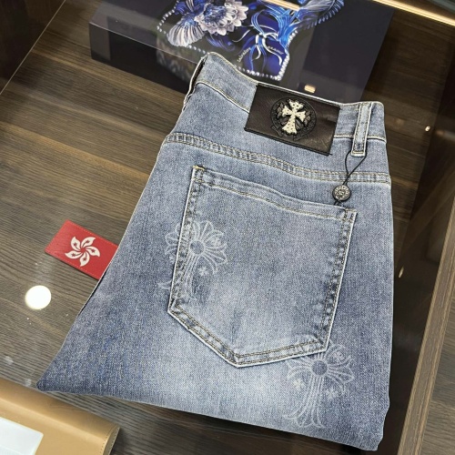 Cheap Chrome Hearts Jeans For Men #1157739 Replica Wholesale [$85.00 USD] [ITEM#1157739] on Replica Chrome Hearts Jeans