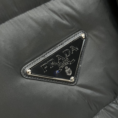 Cheap Prada Down Feather Coat Long Sleeved For Men #1157793 Replica Wholesale [$140.00 USD] [ITEM#1157793] on Replica Prada Down Feather Coat