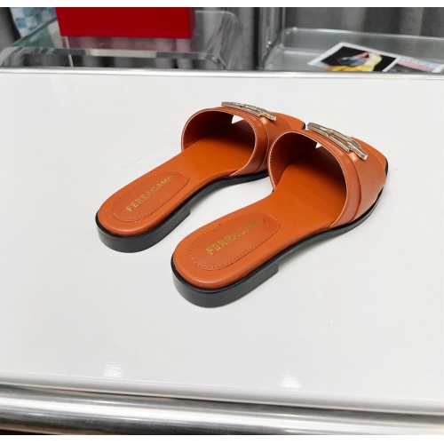 Cheap Salvatore Ferragamo Slippers For Women #1157919 Replica Wholesale [$82.00 USD] [ITEM#1157919] on Replica Salvatore Ferragamo Slippers