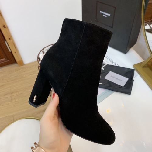 Cheap Yves Saint Laurent YSL Boots For Women #1157923 Replica Wholesale [$102.00 USD] [ITEM#1157923] on Replica Yves Saint Laurent YSL Boots