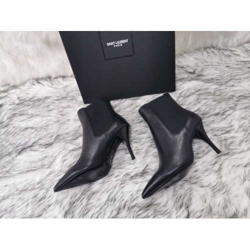 Cheap Yves Saint Laurent YSL Boots For Women #1157925 Replica Wholesale [$105.00 USD] [ITEM#1157925] on Replica Yves Saint Laurent YSL Boots