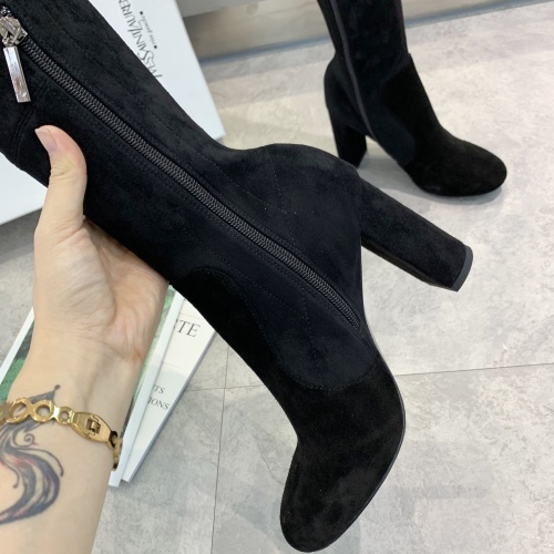 Cheap Yves Saint Laurent YSL Boots For Women #1157930 Replica Wholesale [$128.00 USD] [ITEM#1157930] on Replica Yves Saint Laurent YSL Boots