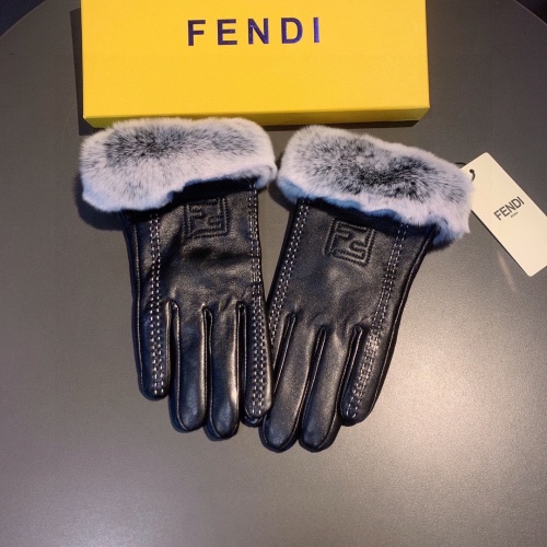 Cheap Fendi Gloves For Women #1157945 Replica Wholesale [$42.00 USD] [ITEM#1157945] on Replica Fendi Gloves