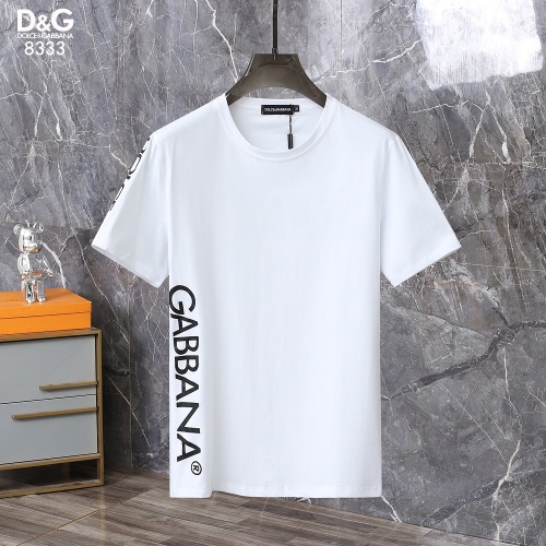 Cheap Dolce &amp; Gabbana D&amp;G T-Shirts Short Sleeved For Men #1158107 Replica Wholesale [$27.00 USD] [ITEM#1158107] on Replica Dolce &amp; Gabbana D&amp;G T-Shirts