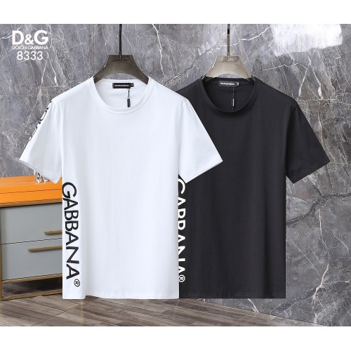 Cheap Dolce &amp; Gabbana D&amp;G T-Shirts Short Sleeved For Men #1158108 Replica Wholesale [$27.00 USD] [ITEM#1158108] on Replica Dolce &amp; Gabbana D&amp;G T-Shirts