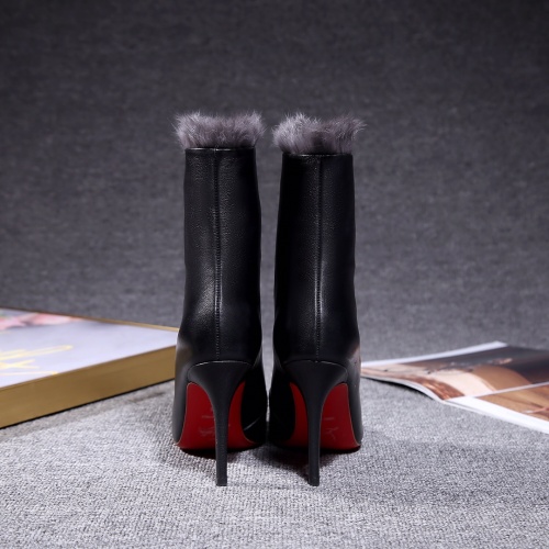 Cheap Christian Louboutin Boots For Women #1158290 Replica Wholesale [$128.00 USD] [ITEM#1158290] on Replica Christian Louboutin Boots