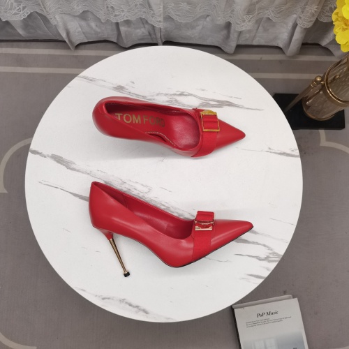 Cheap Tom Ford High-Heeled Shoes For Women #1158298 Replica Wholesale [$130.00 USD] [ITEM#1158298] on Replica Tom Ford High-Heeled Shoes