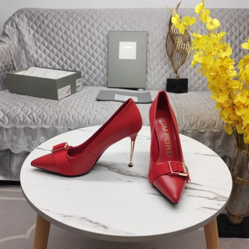 Cheap Tom Ford High-Heeled Shoes For Women #1158298 Replica Wholesale [$130.00 USD] [ITEM#1158298] on Replica Tom Ford High-Heeled Shoes