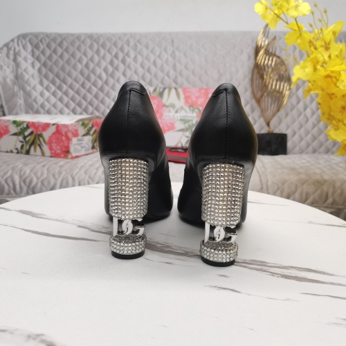 Cheap Dolce &amp; Gabbana D&amp;G High-Heeled Shoes For Women #1158302 Replica Wholesale [$155.00 USD] [ITEM#1158302] on Replica Dolce &amp; Gabbana D&amp;G High-Heeled Shoes