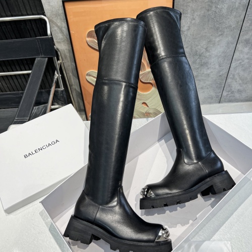 Cheap Balenciaga Boots For Women #1159003 Replica Wholesale [$125.00 USD] [ITEM#1159003] on Replica Balenciaga Boots