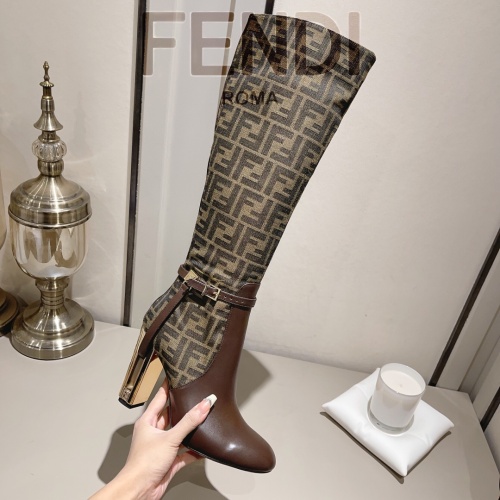 Cheap Fendi Fashion Boots For Women #1159045 Replica Wholesale [$160.00 USD] [ITEM#1159045] on Replica Fendi Fashion Boots