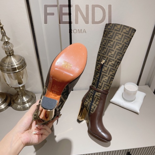 Cheap Fendi Fashion Boots For Women #1159045 Replica Wholesale [$160.00 USD] [ITEM#1159045] on Replica Fendi Fashion Boots