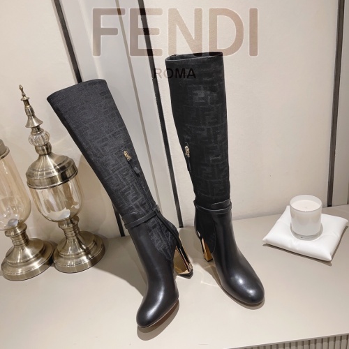 Cheap Fendi Fashion Boots For Women #1159046 Replica Wholesale [$160.00 USD] [ITEM#1159046] on Replica Fendi Fashion Boots